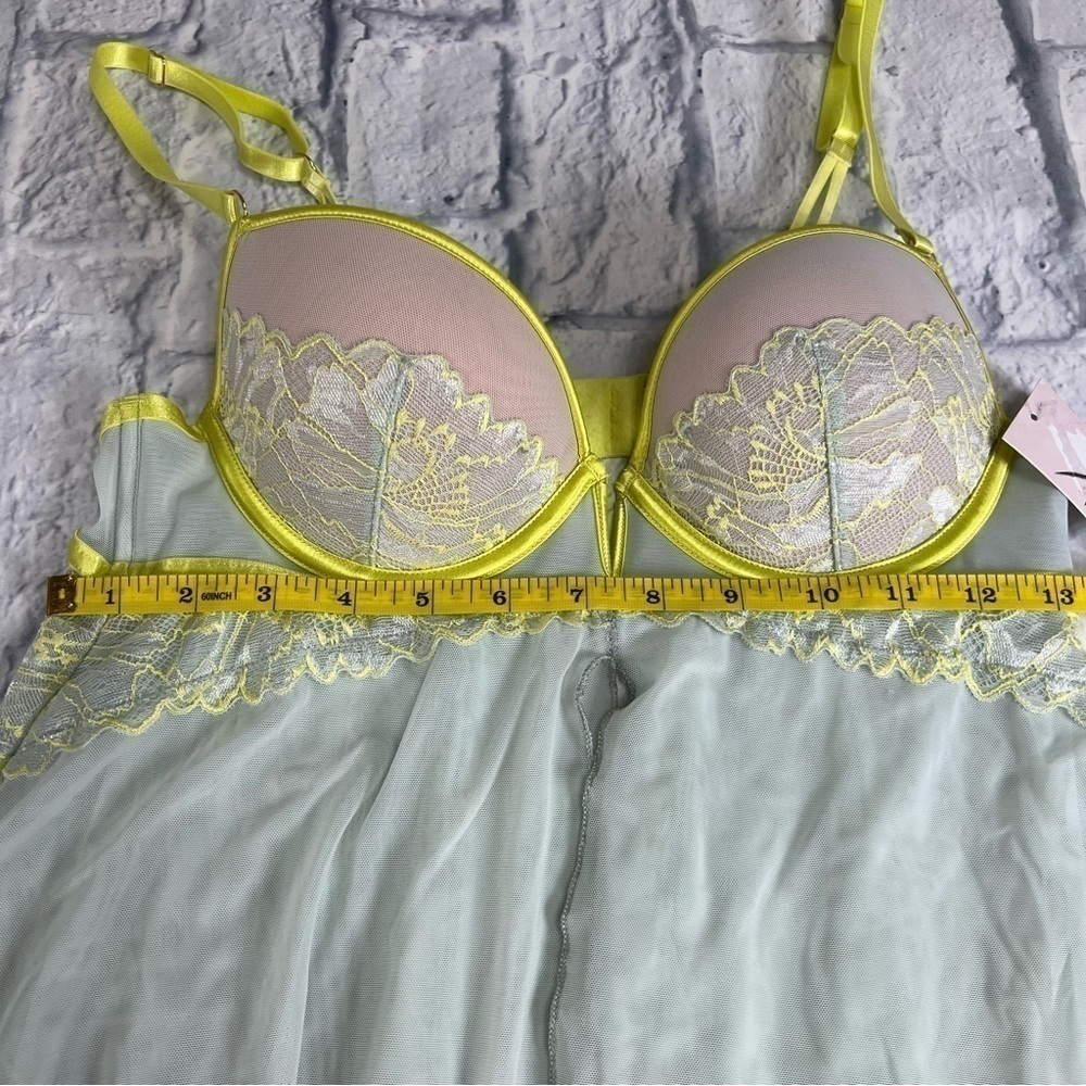 Auden mint and yellow nightie size Small - Picture 12 of 15